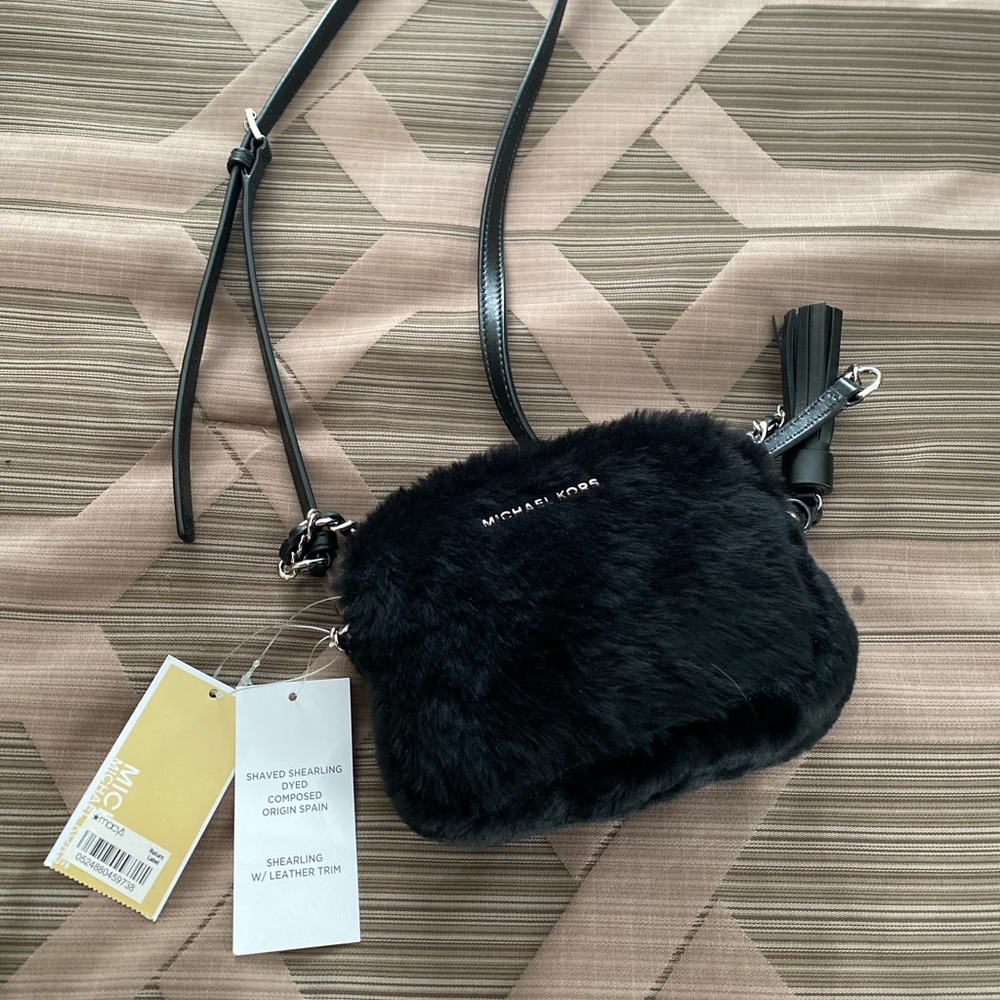 MK fuzzy purse